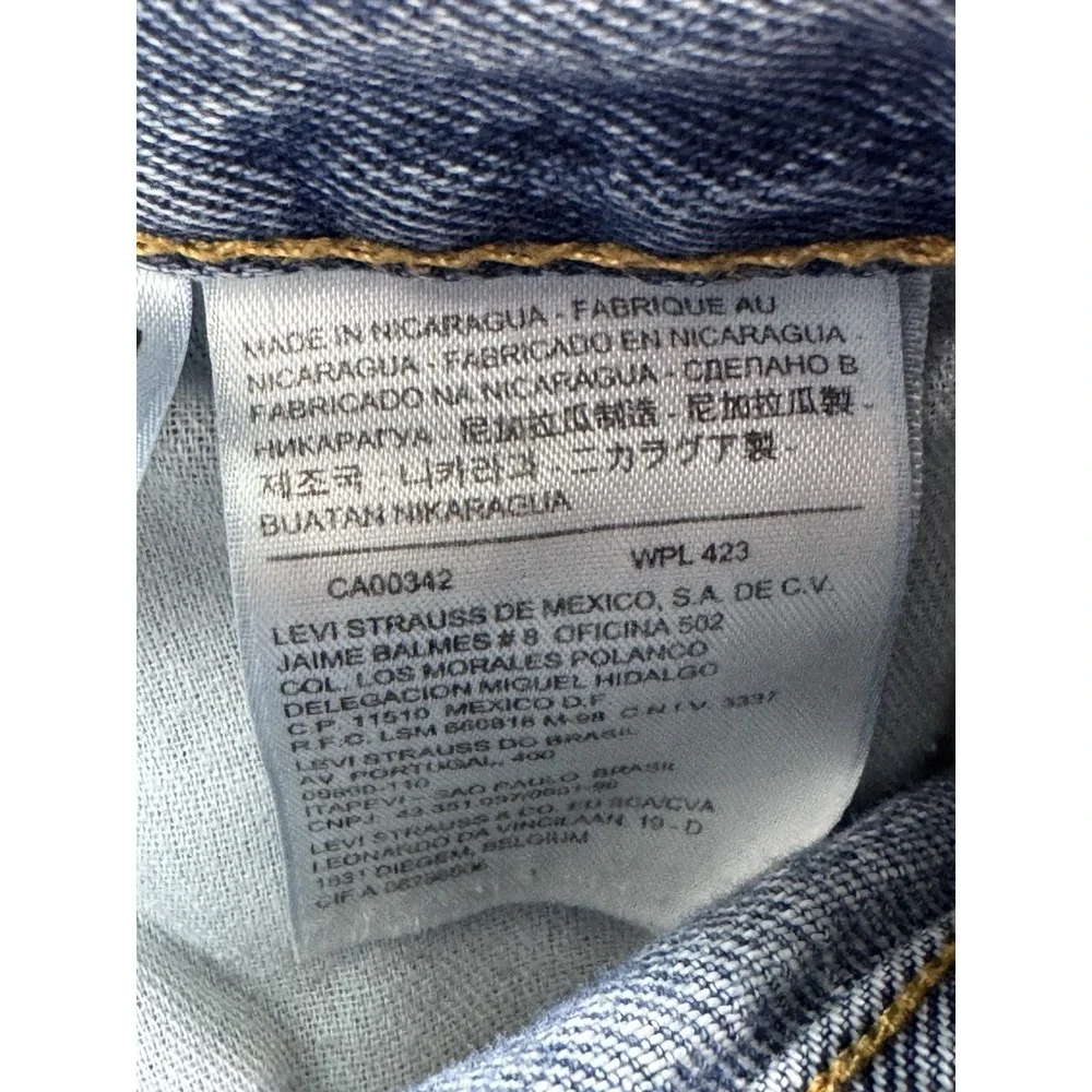 Levis 517 Jeans Mens 32x34 Blue Denim Bootcut Cowboy Western Y2K
